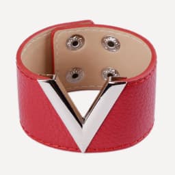 Europe Crack Leather Bracelet For Women Femme All-Match V Word Wide Punk Style Soft Jewellery Cool Wholesale