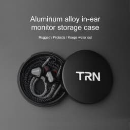 TRN Earphone Metal Box Customizable logo High-end Earphone Storage box Anti-pressure Portable Earphone Bag for TRN EMA TN V90