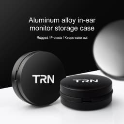 TRN Earphone Metal Box Customizable logo High-end Earphone Storage box Anti-pressure Portable Earphone Bag for TRN EMA TN V90