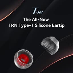 TRN T Ear-Tips Silicone Eartips Double Support Structure Earphone 3 Pairs Headphone Headset Earbuds TRN TA3 Kirin MT4 Xuanwu
