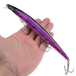16 Colors 18cm 24g Minnow Fishing Lure Laser Crankbait Hard Artificial Bait Plastic Big Fake Fish Lures Sea Fishing Bait