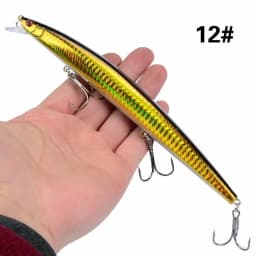 16 Colors 18cm 24g Minnow Fishing Lure Laser Crankbait Hard Artificial Bait Plastic Big Fake Fish Lures Sea Fishing Bait