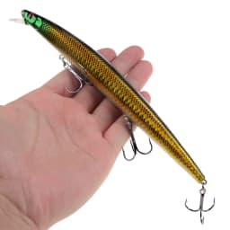 16 Colors 18cm 24g Minnow Fishing Lure Laser Crankbait Hard Artificial Bait Plastic Big Fake Fish Lures Sea Fishing Bait