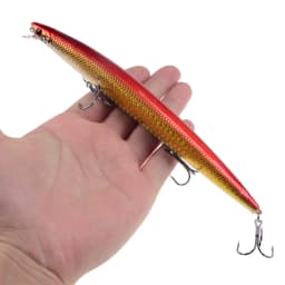 16 Colors 18cm 24g Minnow Fishing Lure Laser Crankbait Hard Artificial Bait Plastic Big Fake Fish Lures Sea Fishing Bait