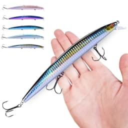 16 Colors 18cm 24g Minnow Fishing Lure Laser Crankbait Hard Artificial Bait Plastic Big Fake Fish Lures Sea Fishing Bait