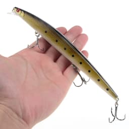 16 Colors 18cm 24g Minnow Fishing Lure Laser Crankbait Hard Artificial Bait Plastic Big Fake Fish Lures Sea Fishing Bait