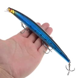 16 Colors 18cm 24g Minnow Fishing Lure Laser Crankbait Hard Artificial Bait Plastic Big Fake Fish Lures Sea Fishing Bait