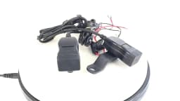 PD+QC3.0 Motorcycle USB Fast Charger 60W Handlebar Dual USB Socket with Switch Voltmeter Waterproof 12V Power Supply Adapter