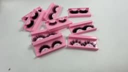REDSIREN Faux Mink Lash Spikes Wispy Thick Natural Full Strip Lashes New Makeup Fluffy Mink Eyelashes