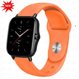 20mm/22mm band For Amazfit gts 4-3-2-2e-mini/bip-U-S-lite/Stratos 2 Silicone bracelet for Amazfit gtr 4-3-3 pro-2-2e watch strap