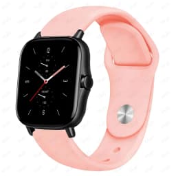 20mm/22mm band For Amazfit gts 4-3-2-2e-mini/bip-U-S-lite/Stratos 2 Silicone bracelet for Amazfit gtr 4-3-3 pro-2-2e watch strap