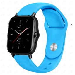 20mm/22mm band For Amazfit gts 4-3-2-2e-mini/bip-U-S-lite/Stratos 2 Silicone bracelet for Amazfit gtr 4-3-3 pro-2-2e watch strap