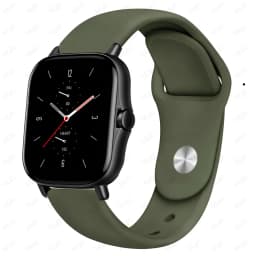 20mm/22mm band For Amazfit gts 4-3-2-2e-mini/bip-U-S-lite/Stratos 2 Silicone bracelet for Amazfit gtr 4-3-3 pro-2-2e watch strap