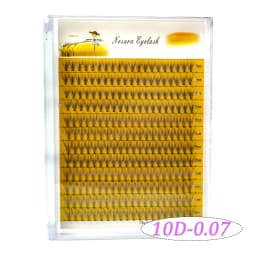 Segmented False Eyelash Extension 240 Clusters DIY 10D/20D Soft Natural Thick Mink Lashes Individual Makeup Grafting Eyelashes