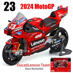 Maisto 1:18 NEW 2024 DucatiLenovo Team Moto GP #1 Francesco Bagnaia Authorized genuine die-casting alloy motorcycle model toys