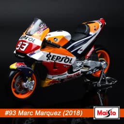 Maisto 1:18 NEW 2024 DucatiLenovo Team Moto GP #1 Francesco Bagnaia Authorized genuine die-casting alloy motorcycle model toys
