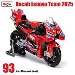 Maisto 1:18 NEW 2024 DucatiLenovo Team Moto GP #1 Francesco Bagnaia Authorized genuine die-casting alloy motorcycle model toys