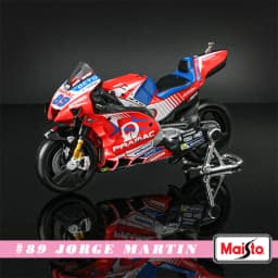 Maisto 1:18 NEW 2024 DucatiLenovo Team Moto GP #1 Francesco Bagnaia Authorized genuine die-casting alloy motorcycle model toys