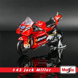 Maisto 1:18 NEW 2024 DucatiLenovo Team Moto GP #1 Francesco Bagnaia Authorized genuine die-casting alloy motorcycle model toys