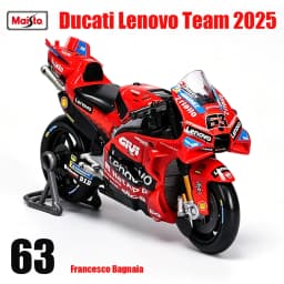 Maisto 1:18 NEW 2024 DucatiLenovo Team Moto GP #1 Francesco Bagnaia Authorized genuine die-casting alloy motorcycle model toys