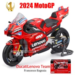 Maisto 1:18 NEW 2024 DucatiLenovo Team Moto GP #1 Francesco Bagnaia Authorized genuine die-casting alloy motorcycle model toys