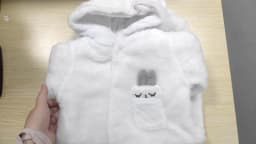 Autumn and Winter New Baby Plush Climbing Clothes Baby Warm and Thick Cartoon Dog Rabbit Cute Cotton Clothes for 0-2 Years