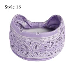 Boho Turbans Yoga Elastic Head Wrap Women Headband Wide Hairbands Headwear Floral Bandanas Fashion Hair Band Accessories YZL05-2