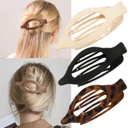 Matte Hair Claw Clip Barrette Duckbill for Women Fashion Crab Acrylic Hairpin Ponytail Hairgrip Girls Hair Accessories Headwear