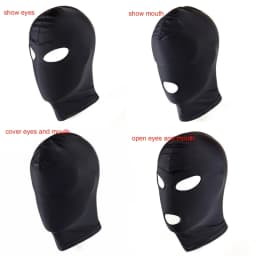 QXND Mask 1/2/3 Hole Full Face Mask Ski Mask Winter Cap Balaclava Motorbike Motorcycle Full Helmet Unisex