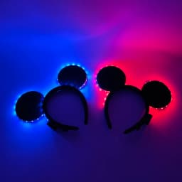 1pc Lovely Glowing Light Up Mouse Ears Headbands LED Neon Mickey Hairband Boy Girls Luminous Headbands Cosplay Hair Accessories