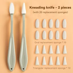 Sketch Pen Brush Artist Blending Pen Washable Rubbing Sponge Wipe Clean Tool Set Reusable Drawing Processing Rendering Eraser