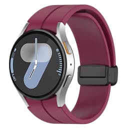 Original Silicone Band For Samsung Galaxy Watch 7 6 5 4 FE 44mm 40mm/5 Pro 45mm Magnetic Bracelet Watch6 Classic 43mm 47mm Strap