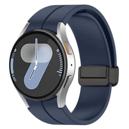 Original Silicone Band For Samsung Galaxy Watch 7 6 5 4 FE 44mm 40mm/5 Pro 45mm Magnetic Bracelet Watch6 Classic 43mm 47mm Strap
