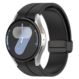 Original Silicone Band For Samsung Galaxy Watch 7 6 5 4 FE 44mm 40mm/5 Pro 45mm Magnetic Bracelet Watch6 Classic 43mm 47mm Strap