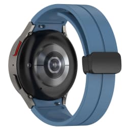 Original Silicone Band For Samsung Galaxy Watch 7 6 5 4 FE 44mm 40mm/5 Pro 45mm Magnetic Bracelet Watch6 Classic 43mm 47mm Strap