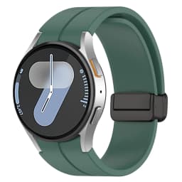 Original Silicone Band For Samsung Galaxy Watch 7 6 5 4 FE 44mm 40mm/5 Pro 45mm Magnetic Bracelet Watch6 Classic 43mm 47mm Strap