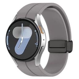 Original Silicone Band For Samsung Galaxy Watch 7 6 5 4 FE 44mm 40mm/5 Pro 45mm Magnetic Bracelet Watch6 Classic 43mm 47mm Strap