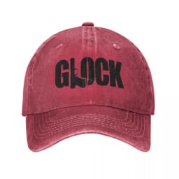 Glock Tactical Shooting Gun Baseball Caps Distressed Denim Snapback Cap Unisex Outdoor All Seasons Travel Unstructured Caps Hat