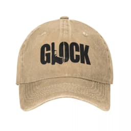 Glock Tactical Shooting Gun Baseball Caps Distressed Denim Snapback Cap Unisex Outdoor All Seasons Travel Unstructured Caps Hat