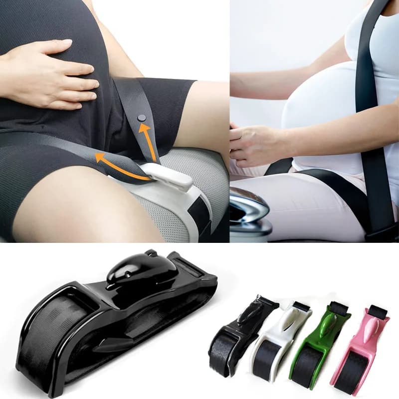 Pregnant Car Seat Belt Adjuster Comfort and Safety for Maternity Moms Belly Pregnancy Seat Belt Pregnant Woman Driving Safe Belt