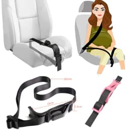 Pregnant Car Seat Belt Adjuster Comfort and Safety for Maternity Moms Belly Pregnancy Seat Belt Pregnant Woman Driving Safe Belt