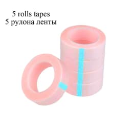 3pcs/5pcs Breathable Medical Paper Tape Eyelash Extension Lint Lashes Patch White Silk Paper Under Patches Adhesive Tape
