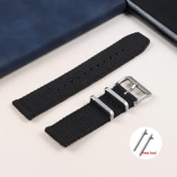High Quality Nylon Watch Strap 20mm 22mm For Huawei Nylon Canvas WristBand Men Women Soft Sport Waterproof Bracelet Accessories