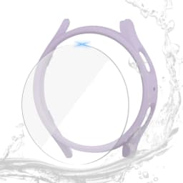 Glass+Case for Samsung Galaxy Watch 7 Waterproof PC Galaxy Watch 6 5 4 40mm 44mm Cover Galaxy Watch FE Cover+Screen Protector