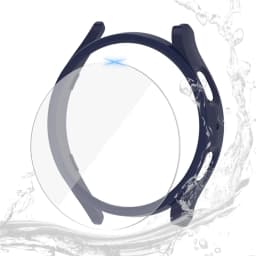 Glass+Case for Samsung Galaxy Watch 7 Waterproof PC Galaxy Watch 6 5 4 40mm 44mm Cover Galaxy Watch FE Cover+Screen Protector