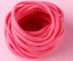 1000pc/lot Super Soft Traceless Stretchy Thin Skinny Nylon Headbands 2.5cm Width Children Baby Girls Kid DIY Thin Nylon Headband