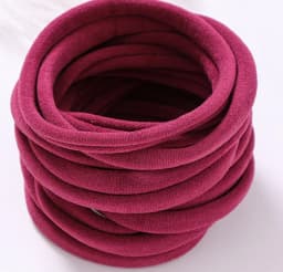 1000pc/lot Super Soft Traceless Stretchy Thin Skinny Nylon Headbands 2.5cm Width Children Baby Girls Kid DIY Thin Nylon Headband