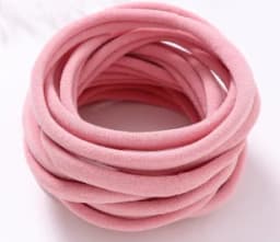 1000pc/lot Super Soft Traceless Stretchy Thin Skinny Nylon Headbands 2.5cm Width Children Baby Girls Kid DIY Thin Nylon Headband
