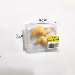 New Miniature Supermarket food simulation beefsteak salmon Bacon beef roll for Doll House Mini Kitchen Birthday/Christmas gifts