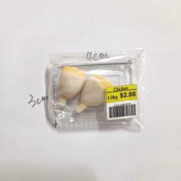 New Miniature Supermarket food simulation beefsteak salmon Bacon beef roll for Doll House Mini Kitchen Birthday/Christmas gifts